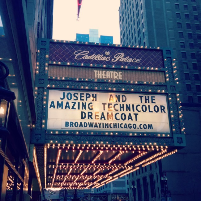 joseph and the technicolor dreamcoat broadway chicago
